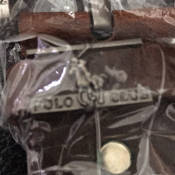 Polo Ralph Lauren brown leather belt. NWT Belt width 1,5” L 44” - Picture 7 of 7